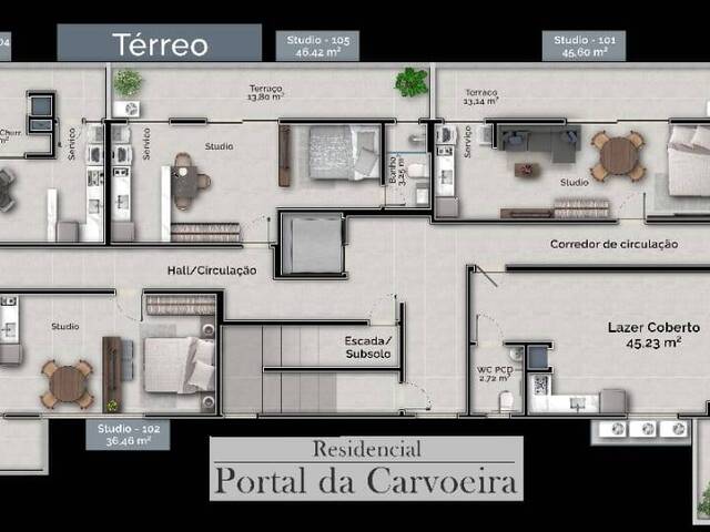 Apartamento para Venda em Florianópolis - 3