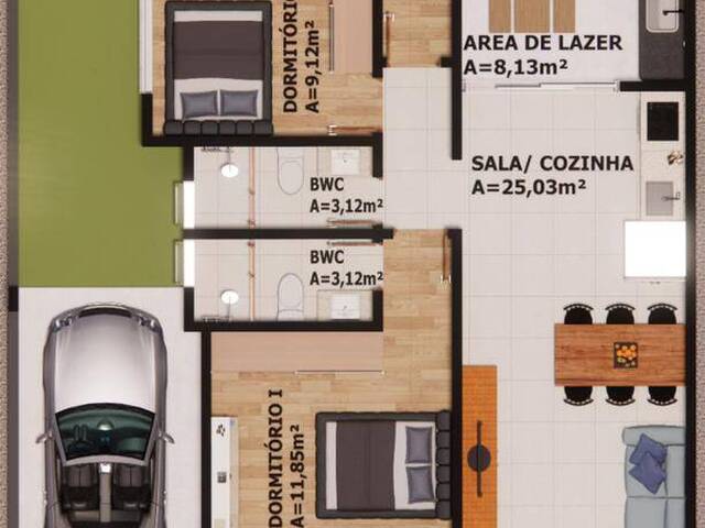 #1336 - Casa para Venda em São José - SC