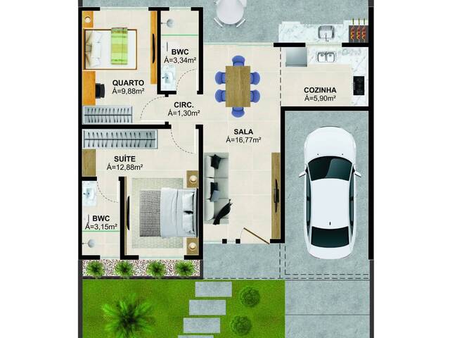 Casa para Venda em São José - 5