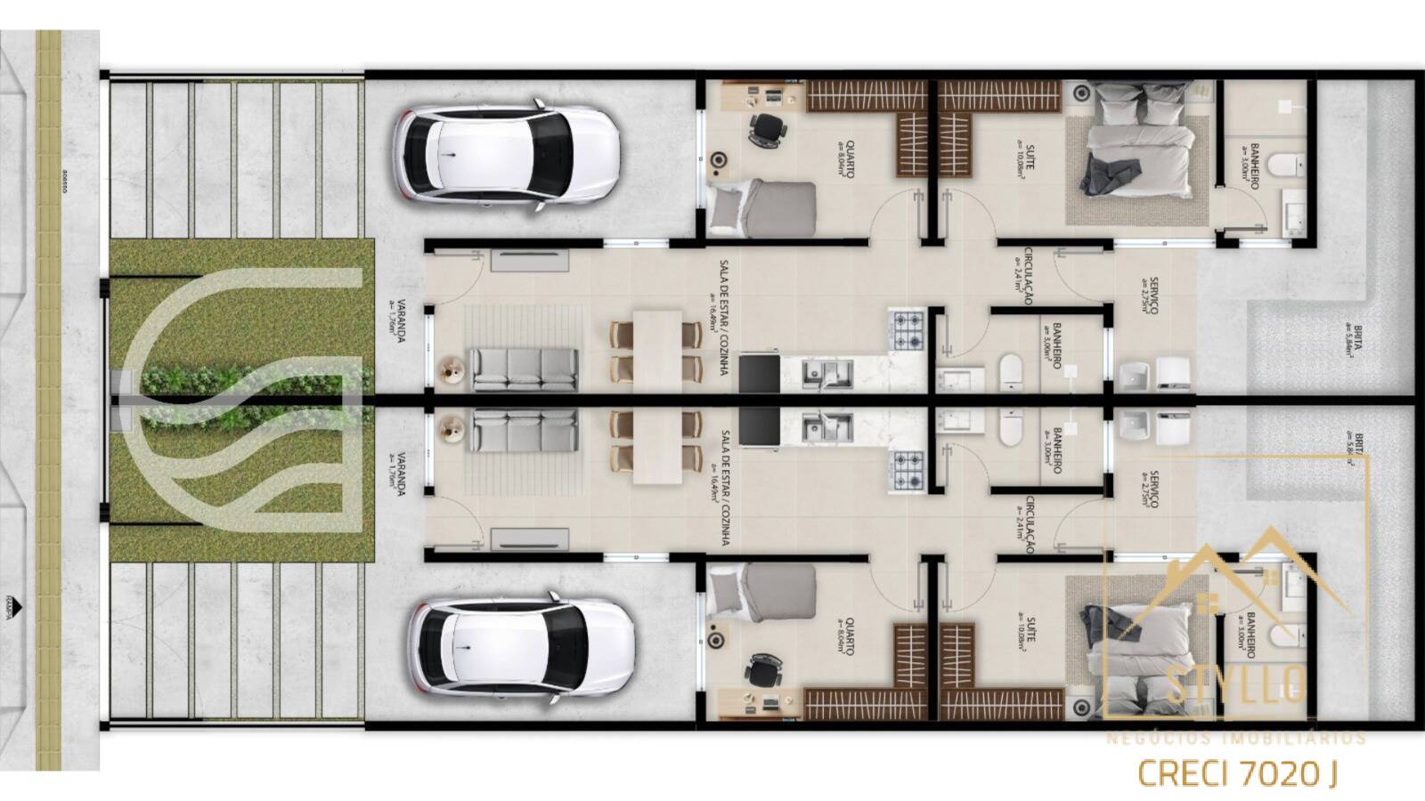 Casa à venda com 2 quartos, 54m² - Foto 5
