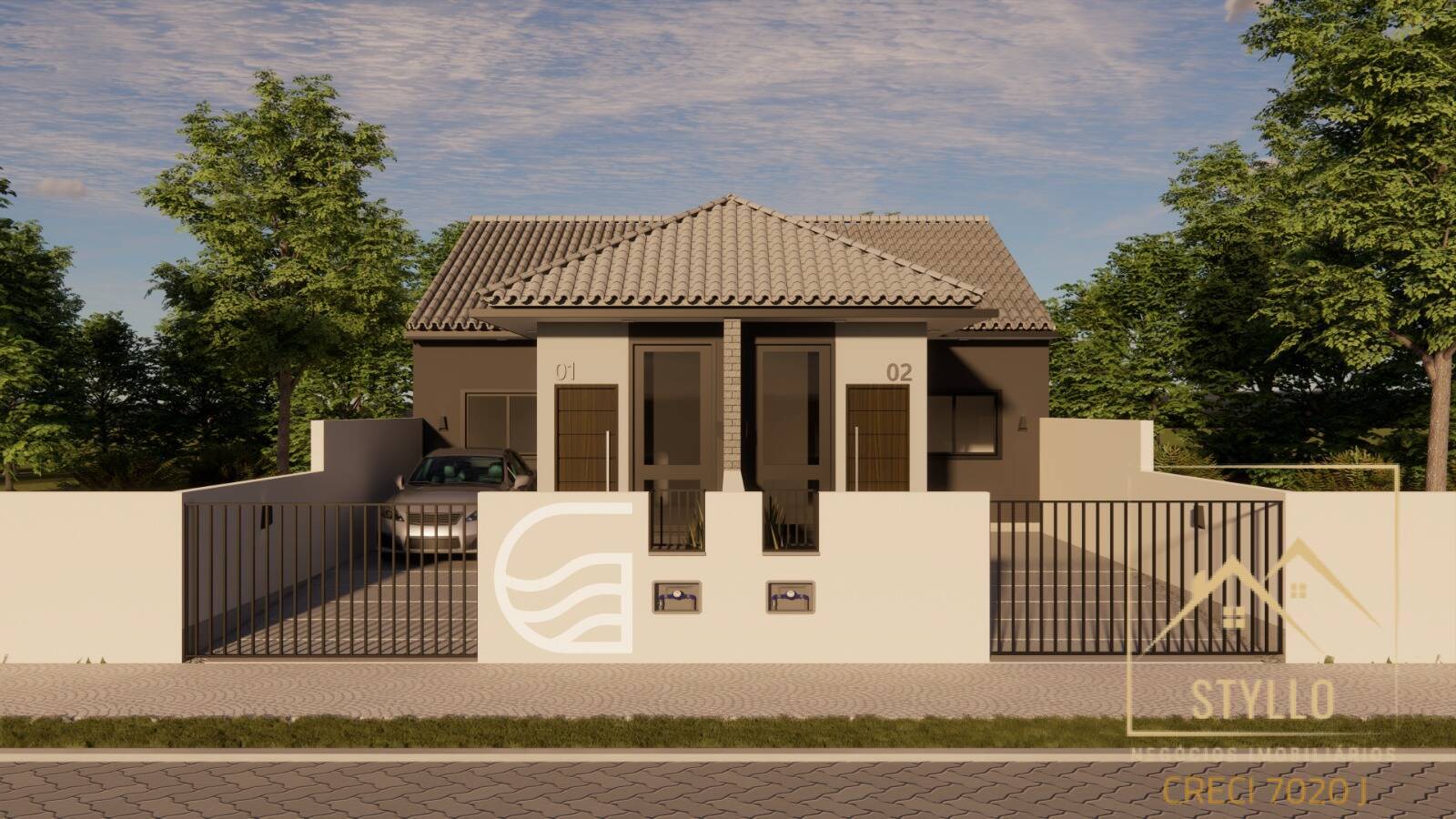 Casa à venda com 2 quartos, 54m² - Foto 1