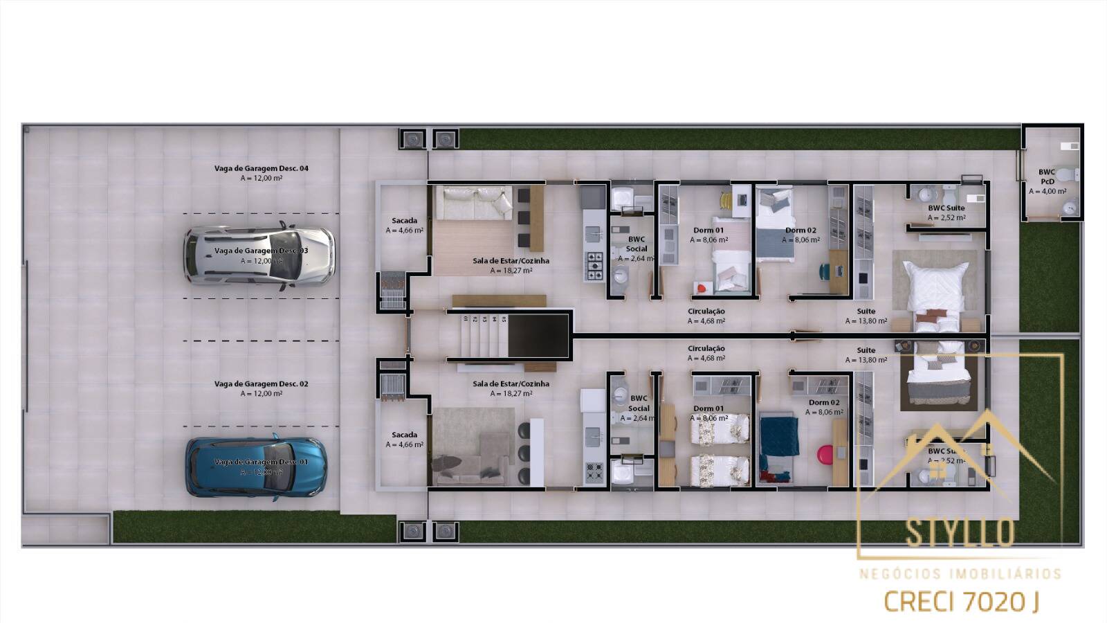 Apartamento, 3 quartos, 73 m² - Foto 18