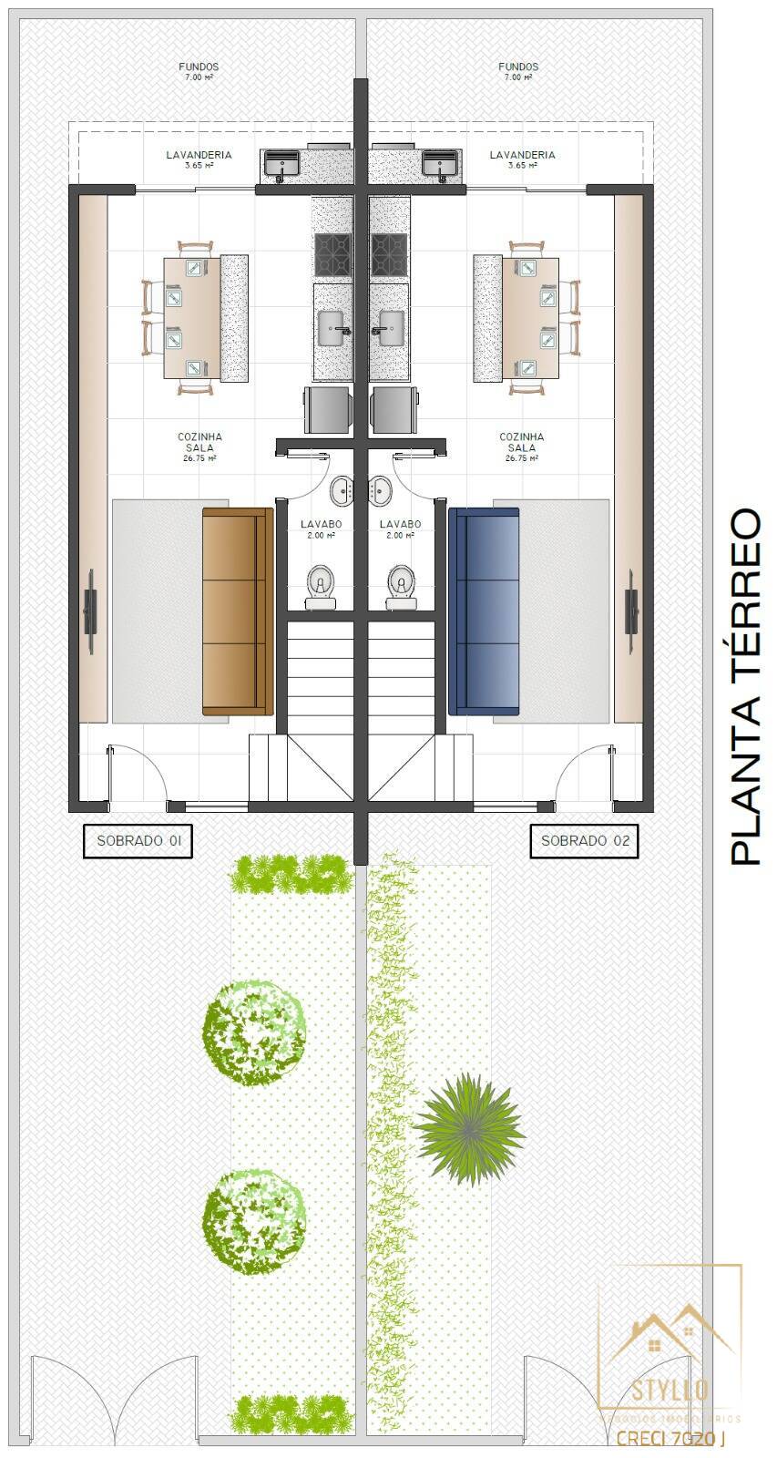 Sobrado, 2 quartos, 73 m² - Foto 10