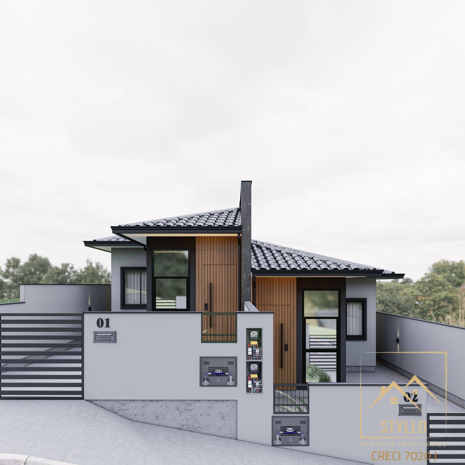 Casa, 2 quartos, 50 m² - Foto 1