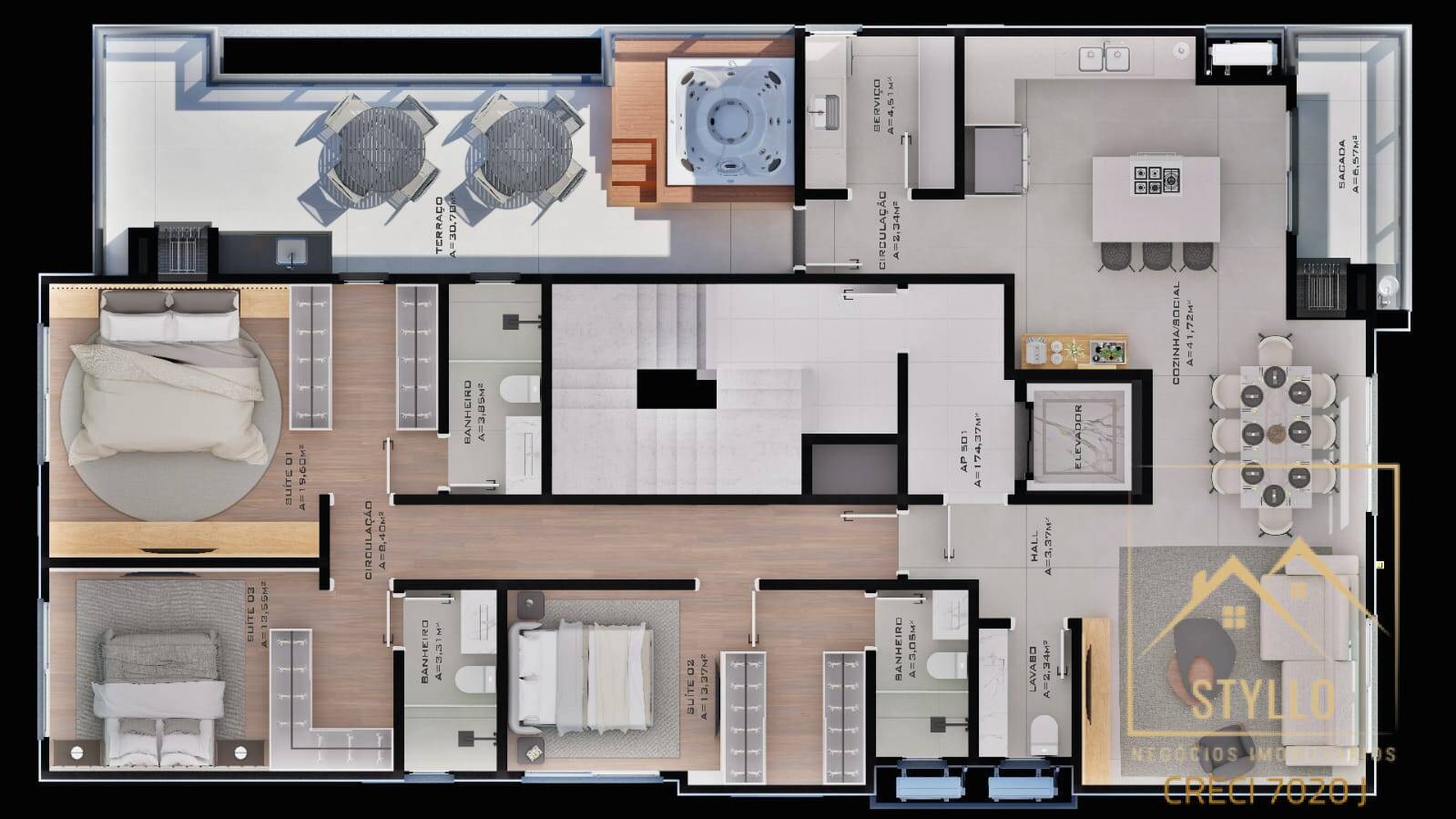 Apartamento, 3 quartos, 87 m² - Foto 15