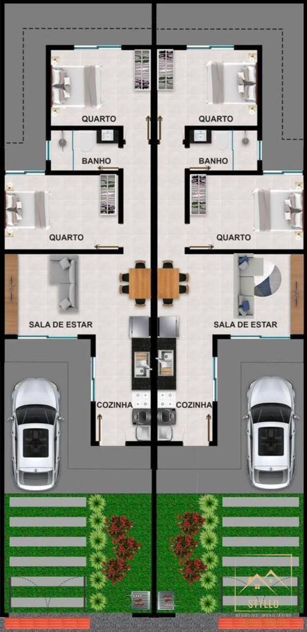 Casa, 2 quartos, 48 m² - Foto 8