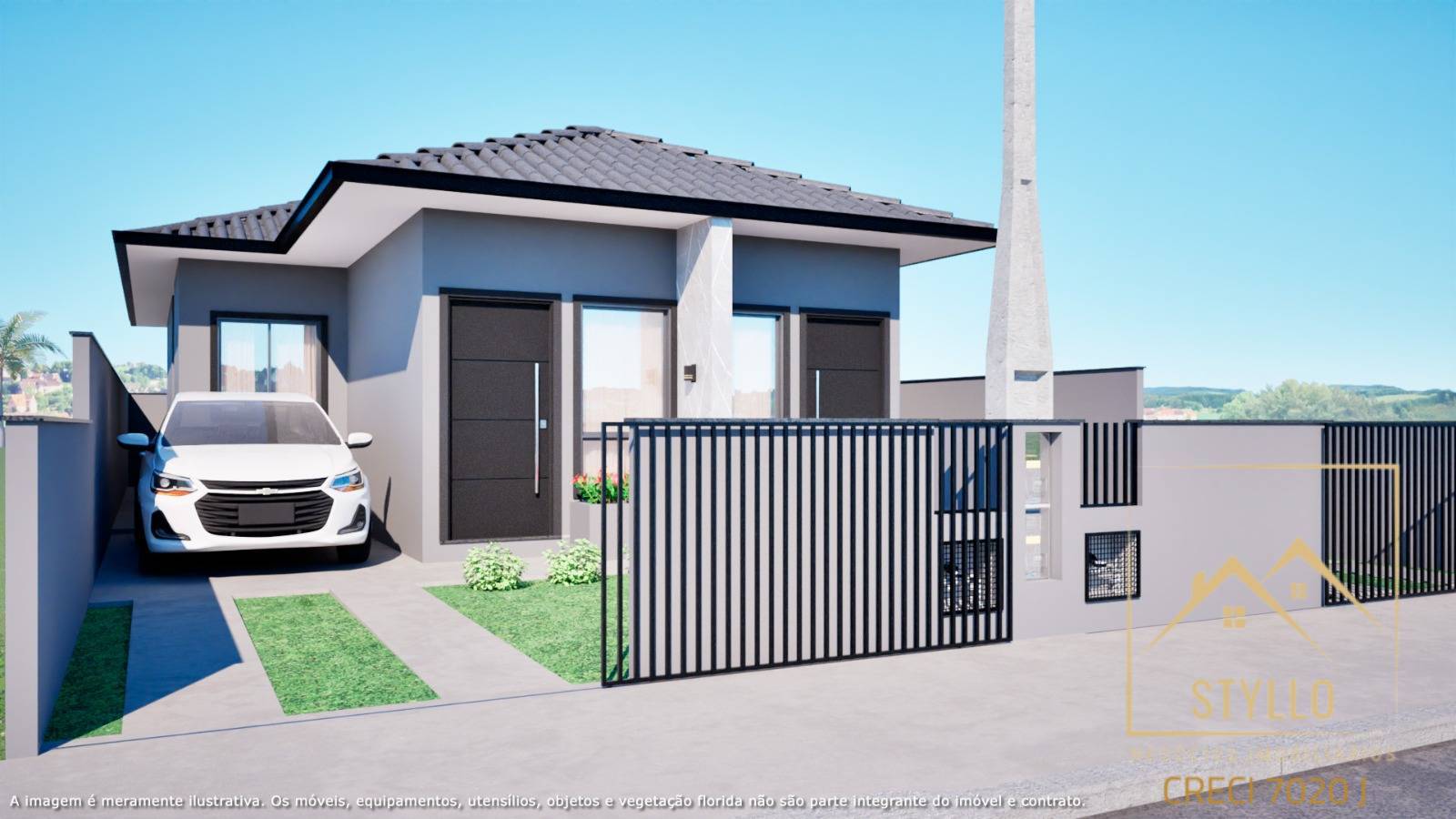 Casa, 2 quartos, 84 m² - Foto 1