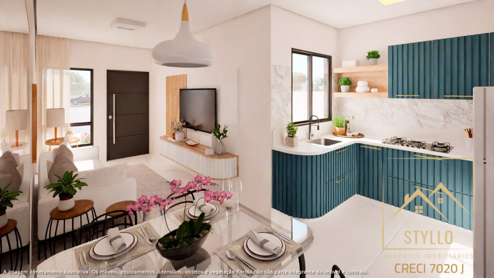 Casa, 2 quartos, 84 m² - Foto 2