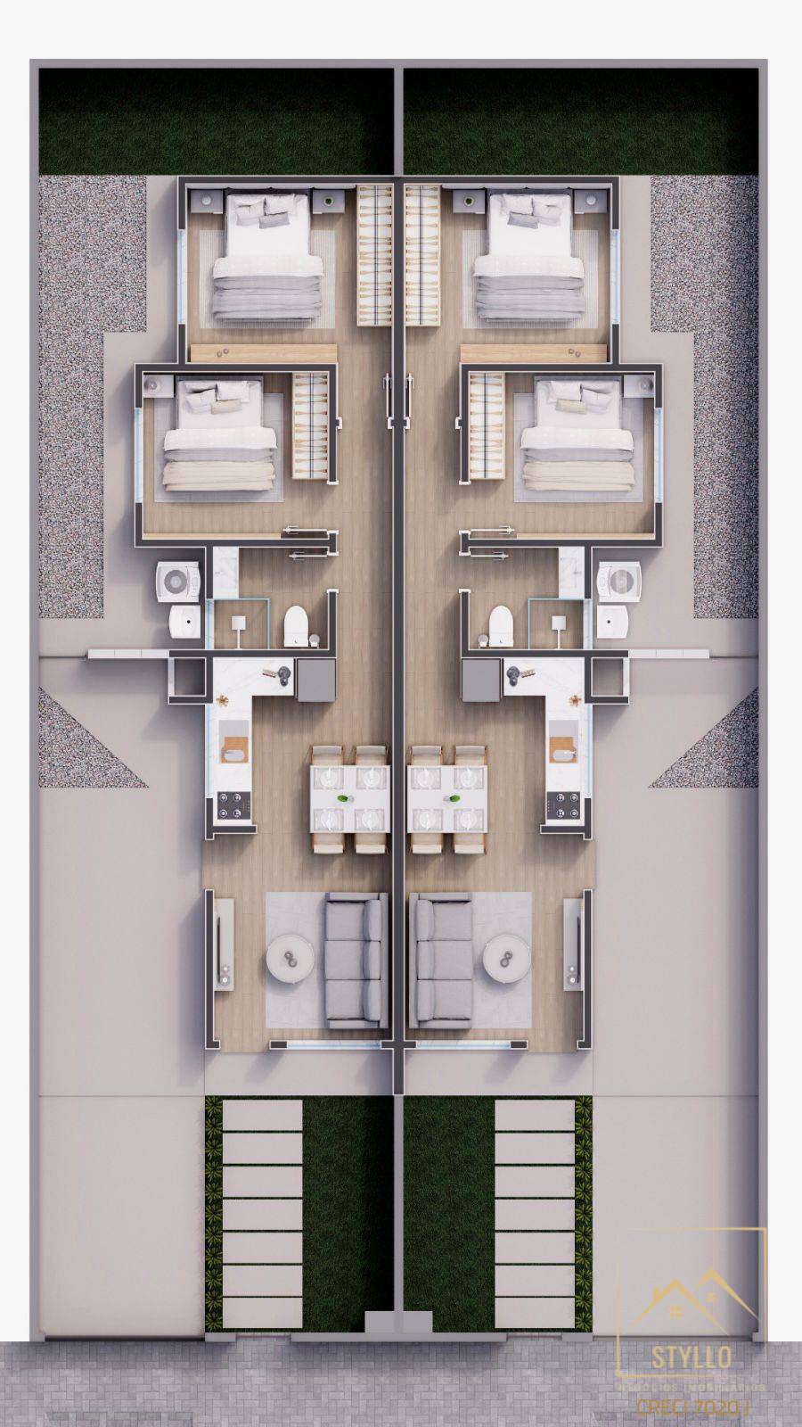 Casa, 2 quartos, 51 m² - Foto 15