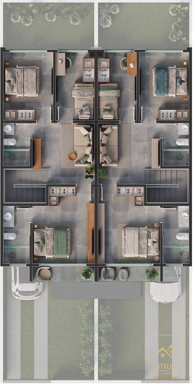 Sobrado, 3 quartos, 120 m² - Foto 3