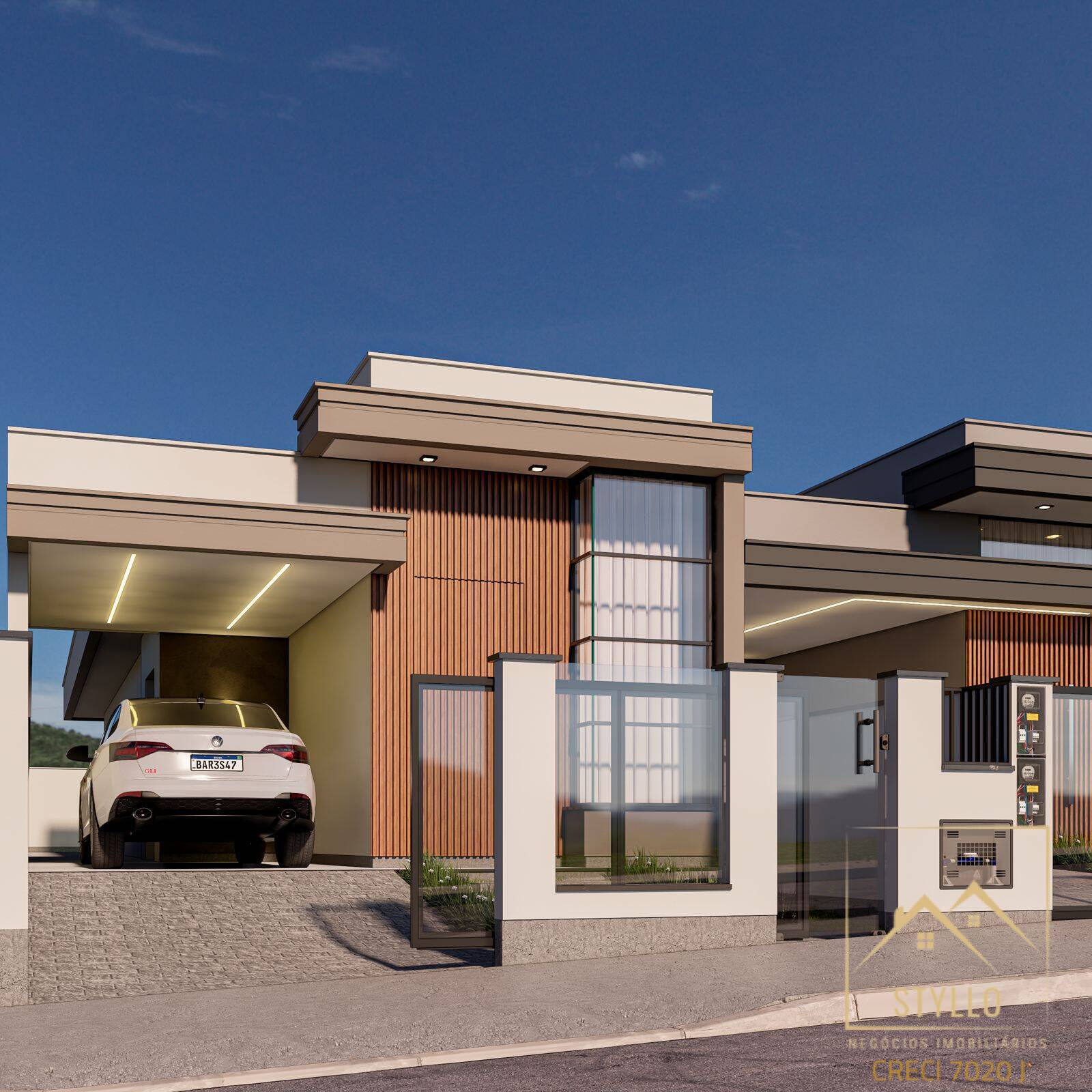 Casa, 3 quartos, 90 m² - Foto 1