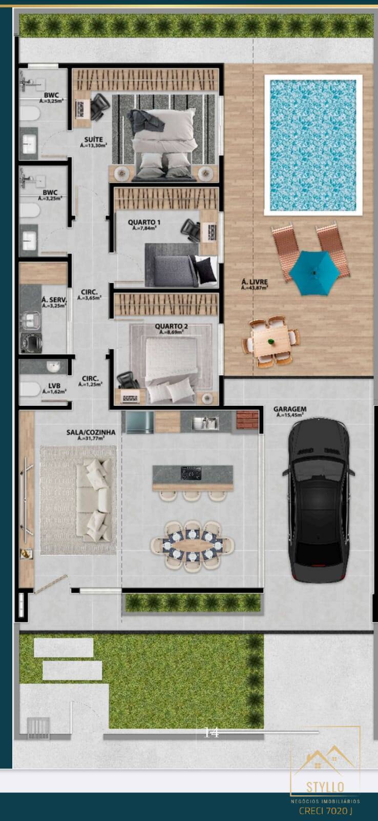 Casa, 3 quartos, 113 m² - Foto 5