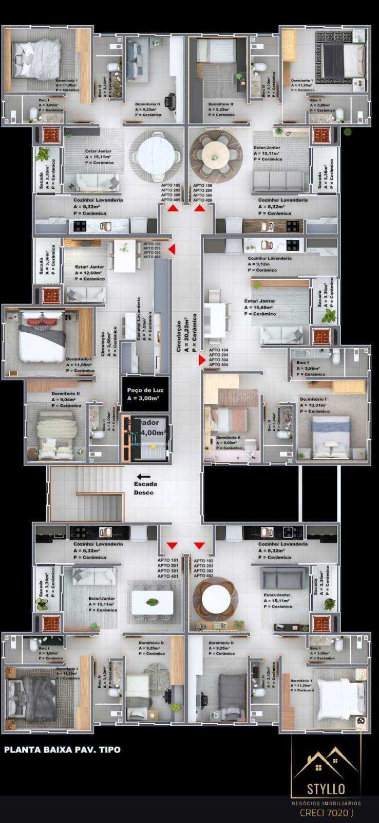 Apartamento, 2 quartos, 62 m² - Foto 31