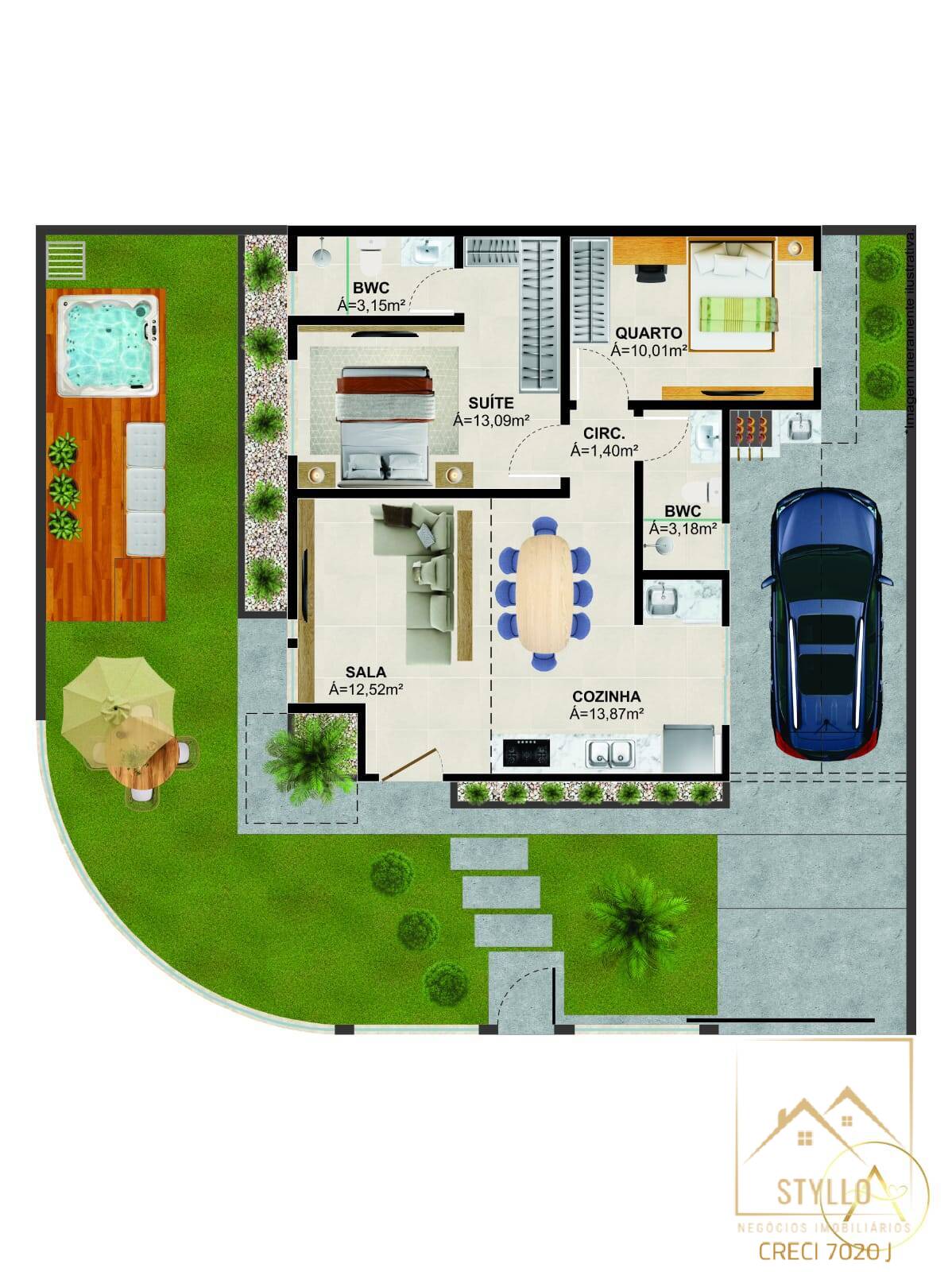 Casa, 2 quartos, 75 m² - Foto 6