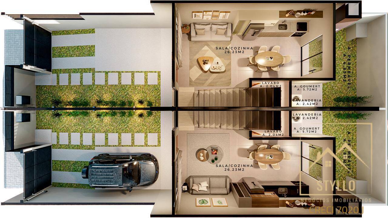 Sobrado, 2 quartos, 98 m² - Foto 8